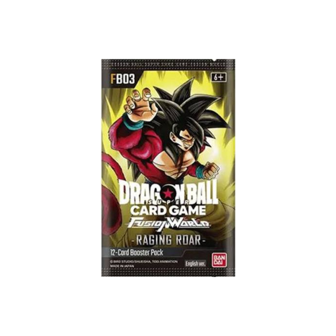 Dragon Ball Card Game - Raging Roar [FB-03] - Booster Pack | English Version