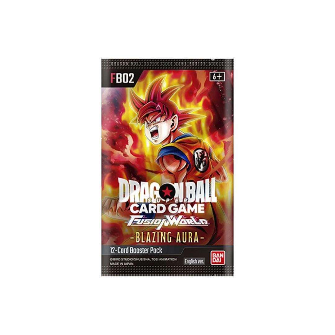 Dragon Ball Card Game - Blazing Aura [FB-02] - Booster Pack | English Version