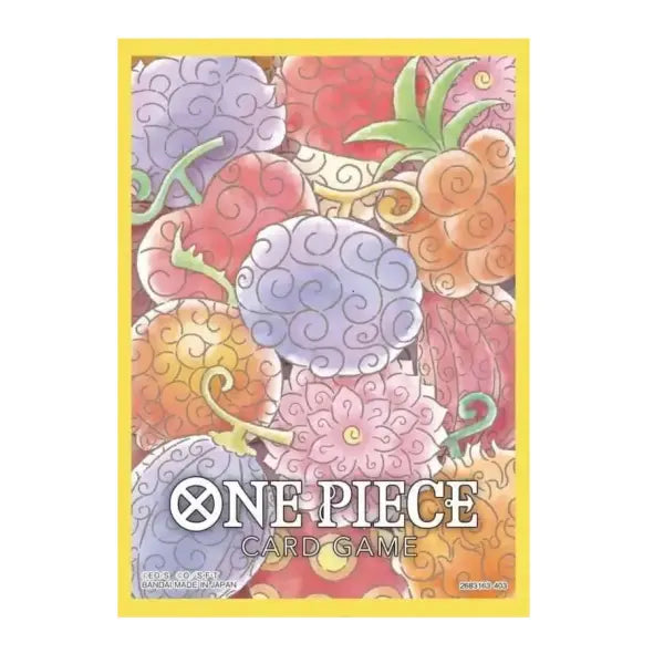 One Piece Card Game Official Sleeves - Devil Fruit (70 sleeves)