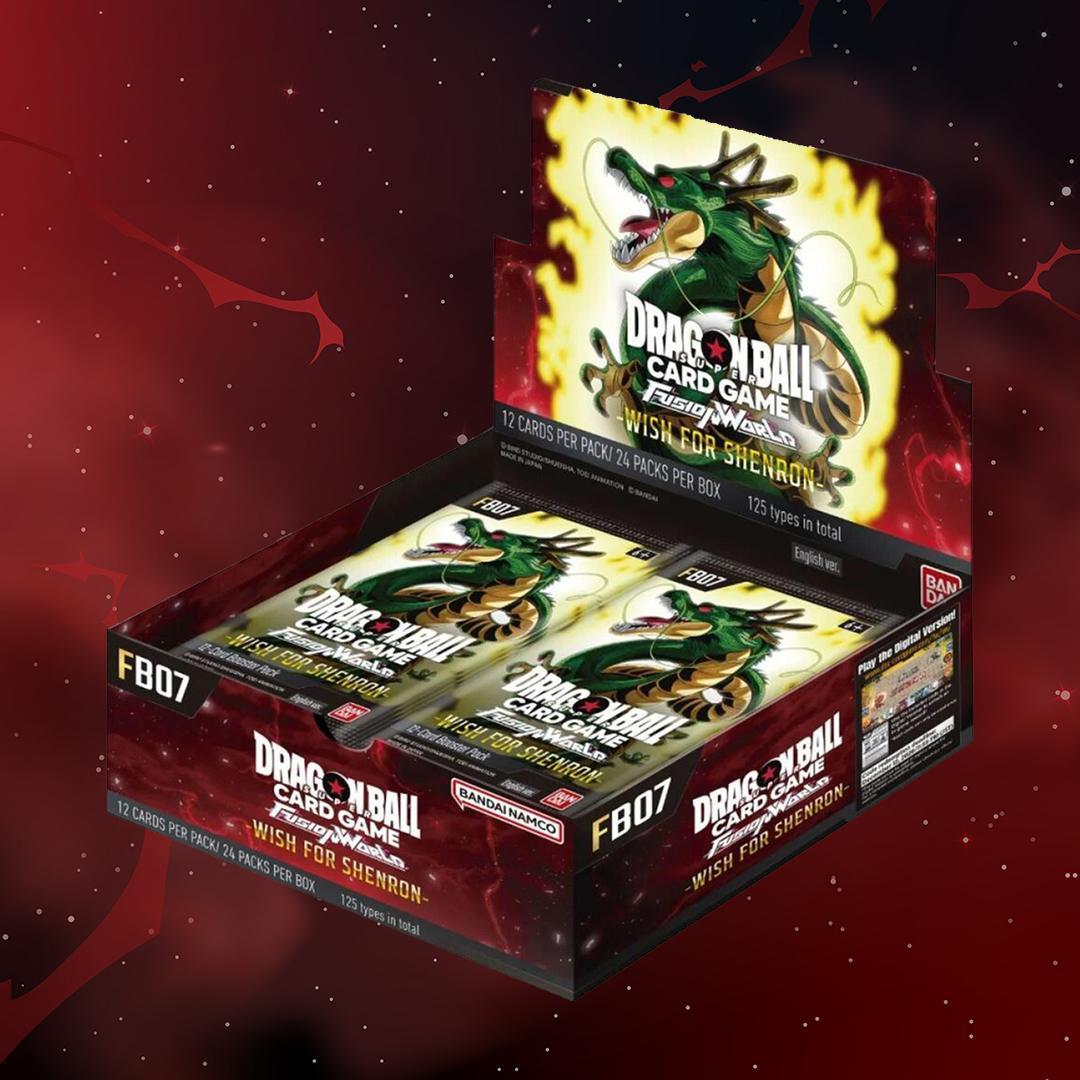 Dragon Ball Card Game – Wish for Shenron [FB-07] – Sealed Booster Box | English Version