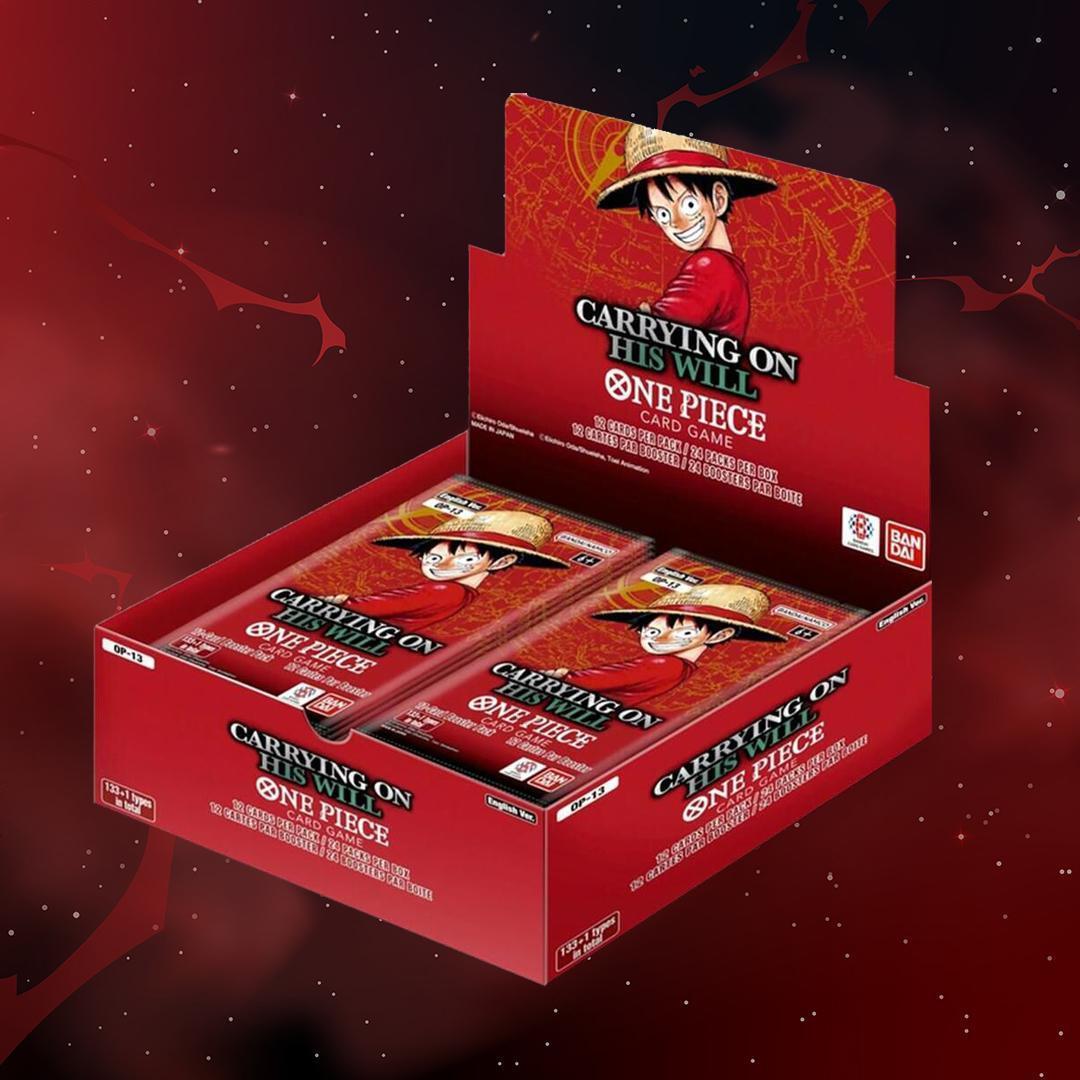 One Piece Card Game – Carrying On His Will [OP13] – Sealed Booster Box | English Version