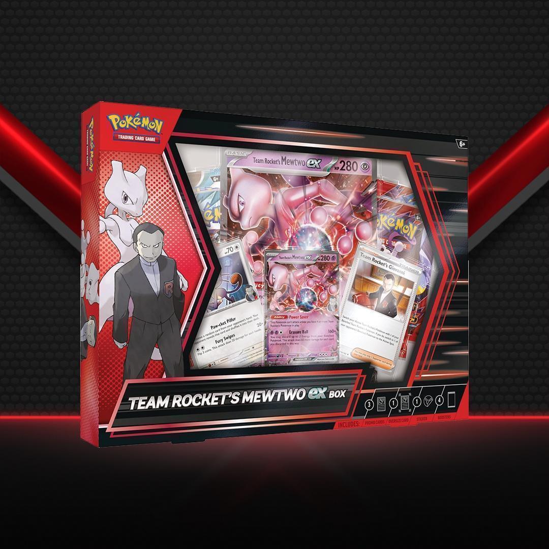 Pokemon Team Rocket Mewtwo Ex Box