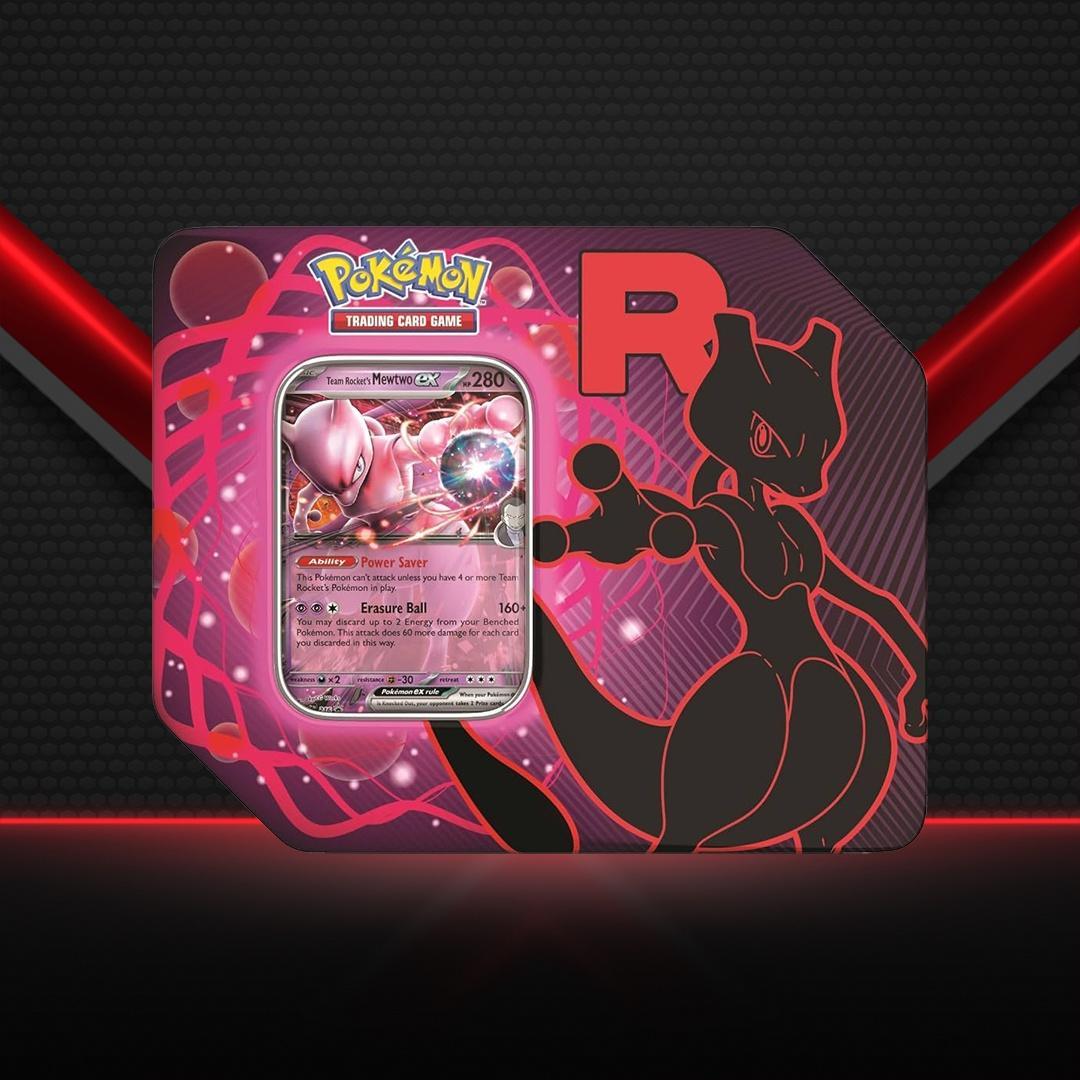 Pokemon Team Rocket Mewtwo Tin
