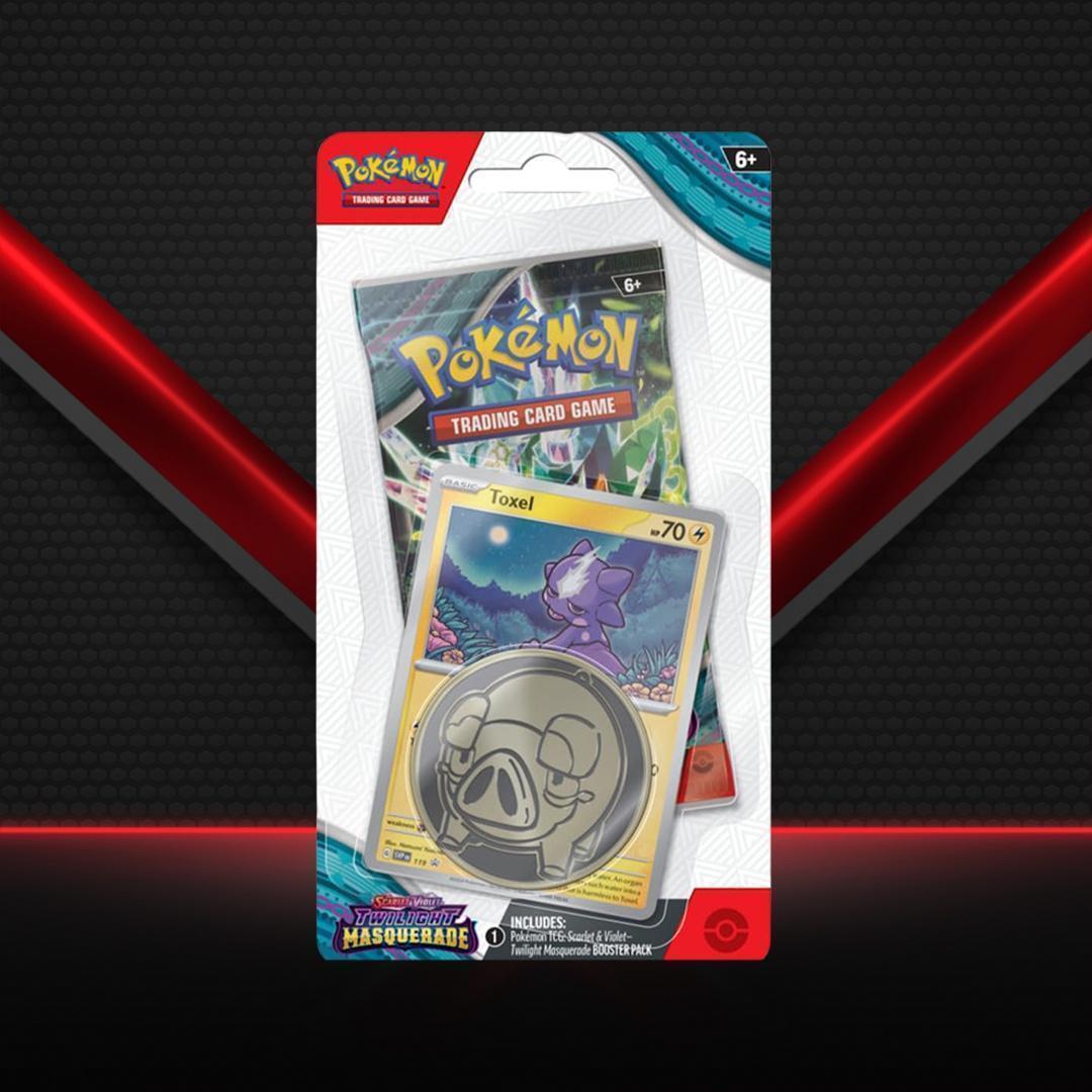 Pokemon Twilight Masquerade 1 pack blister (toxel promo)