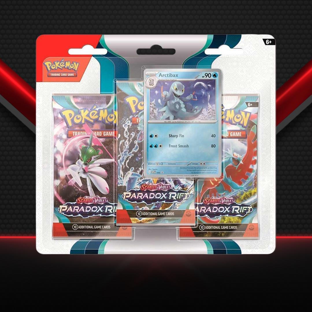 Pokemon Paradox Rift 3 pack blister