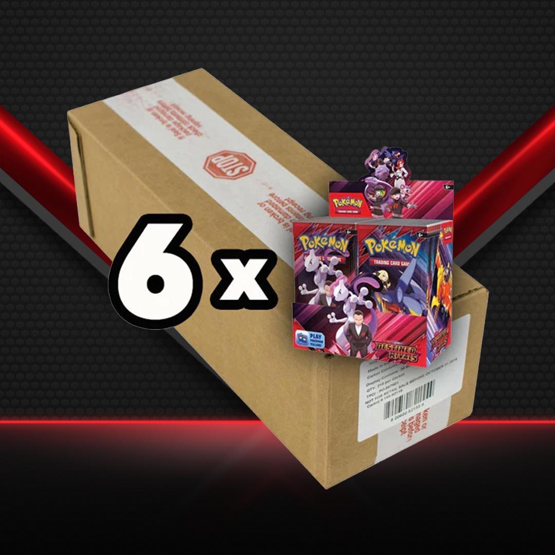 Pokemon Destined Rivals Booster Box Case