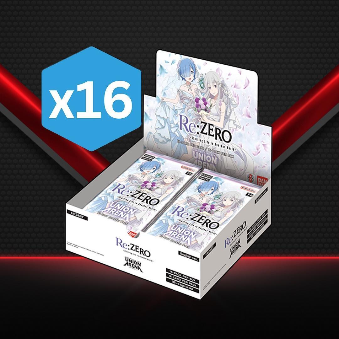 Union Arena RE:zero Booster Box Case
