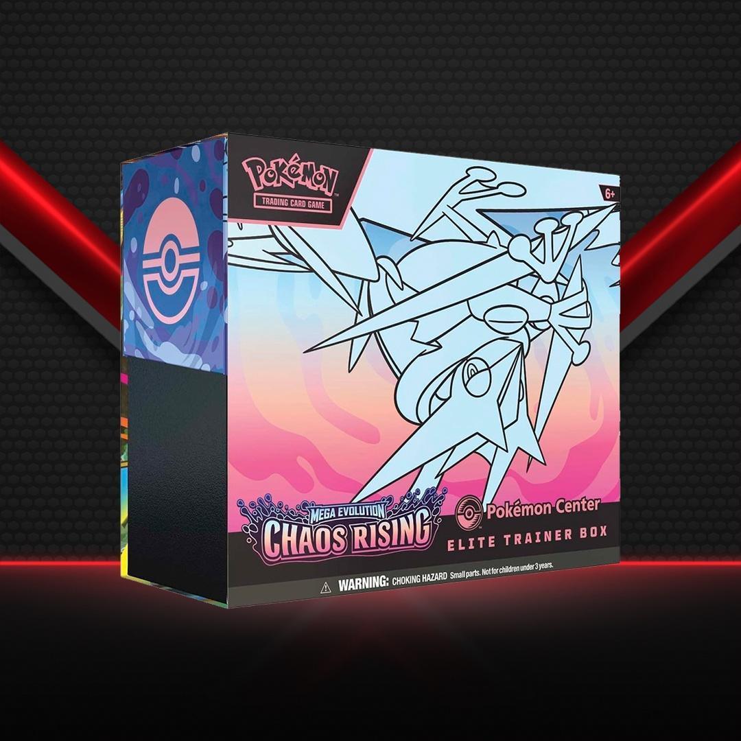 Pokemon Chaos Rising ETB POKEMON CENTER