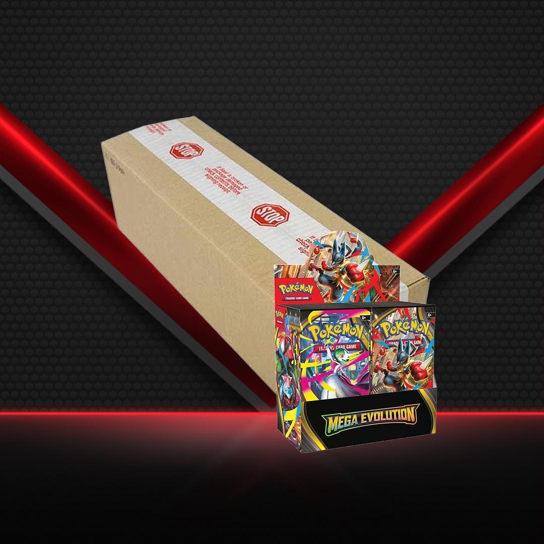 Pokemon Mega Evolutions Booster Box Case