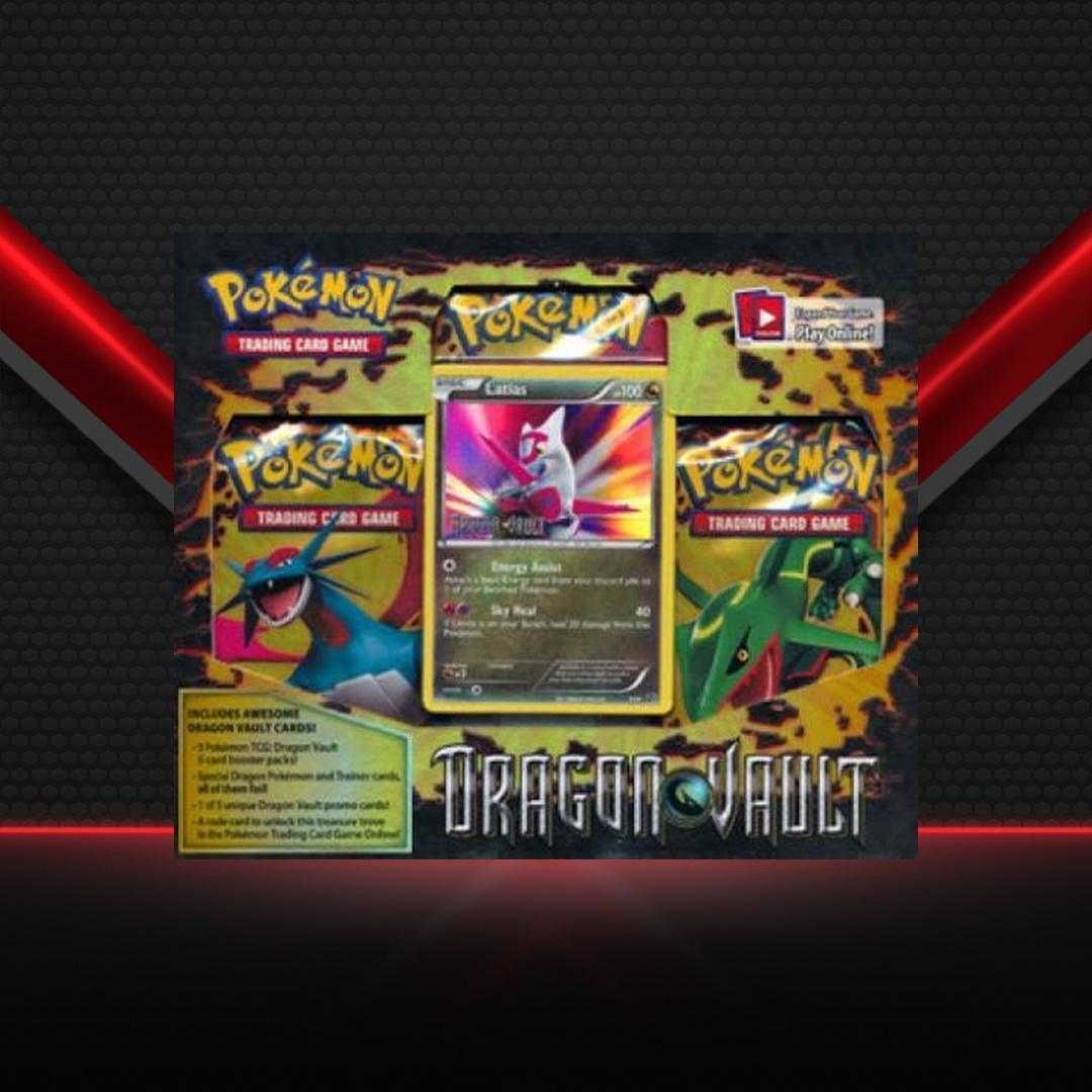 Pokemon Dragon Vault 3 pack blister